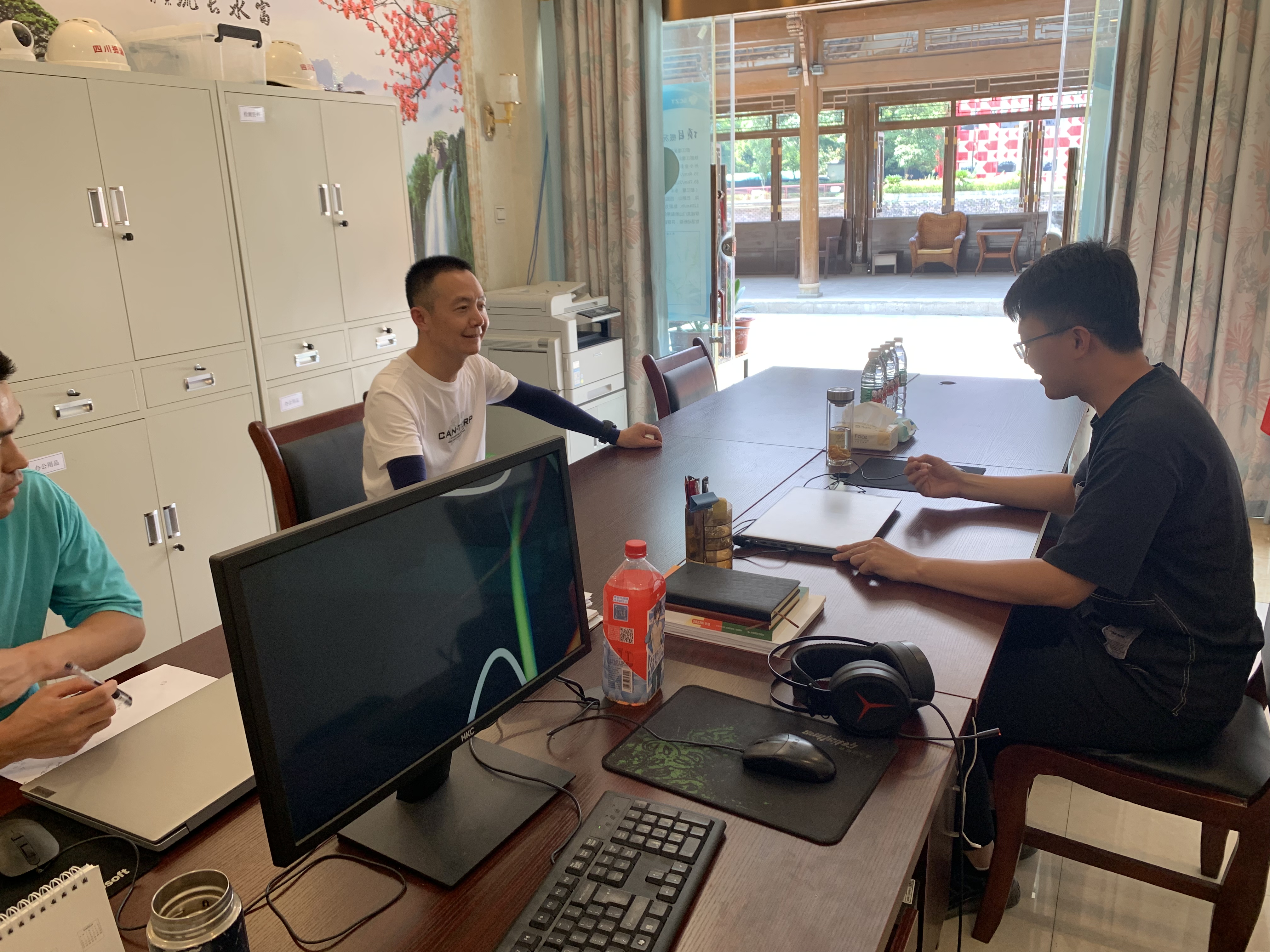 公司董事长杜义祥莅临都四项目调研指导工作 公司董事长杜义祥莅临都四项目调研指导工作